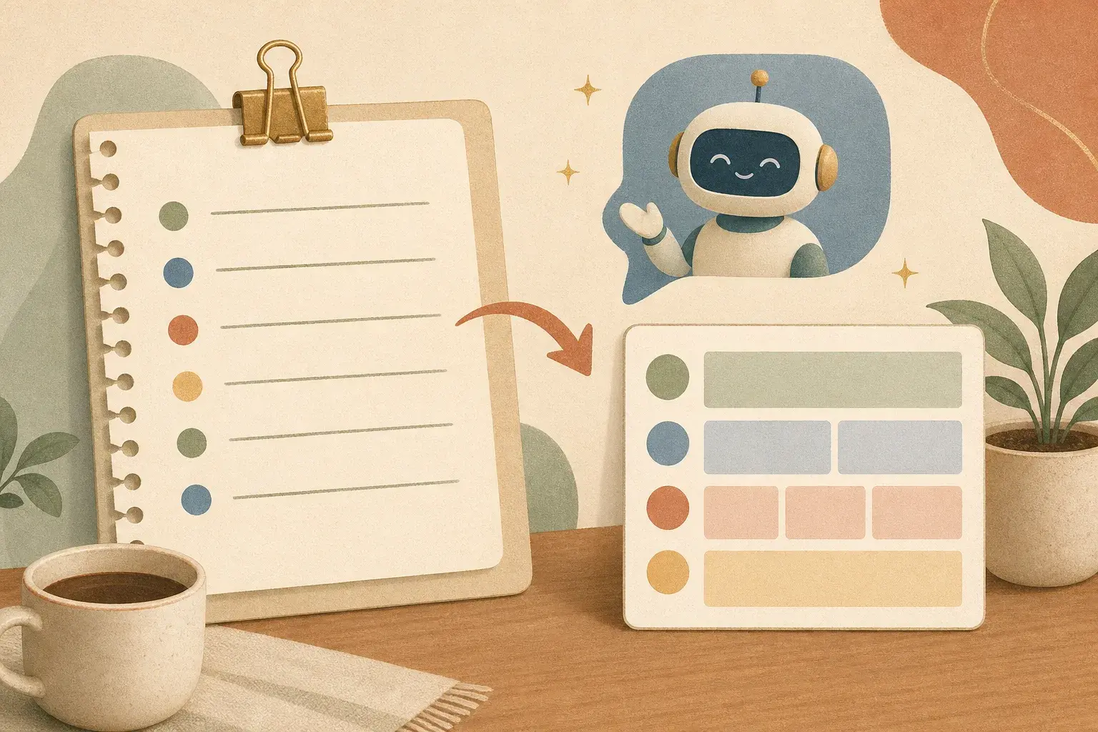 生成式 AI 提示工程:結構化指令與 AI 協作產出示意